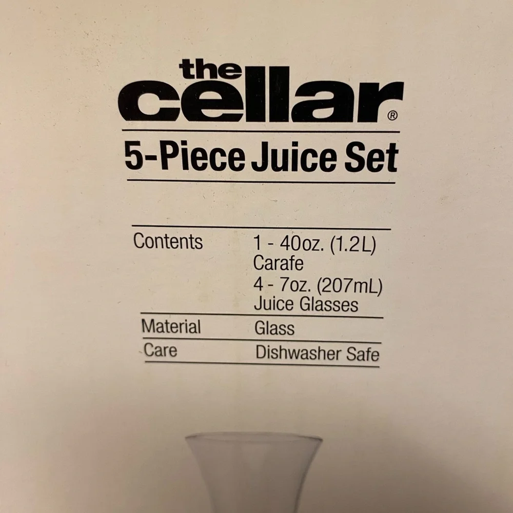 NIB The Cellar juice set - Picture 5 of 5